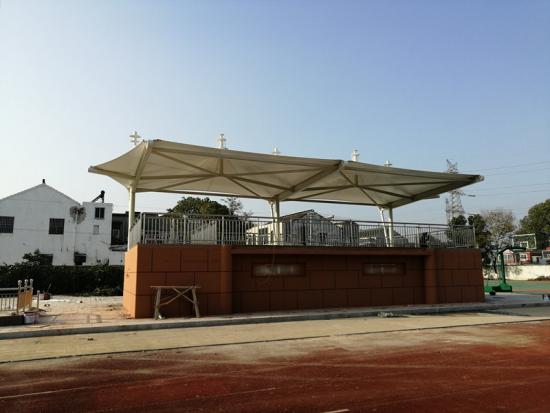Tensile Fabric Canopy Roof