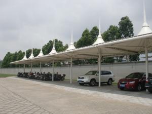hangar de stationnement de voiture durable en Chine