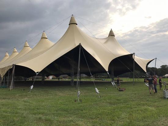 customized tents for show