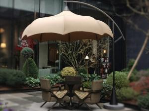 Parasol déporté